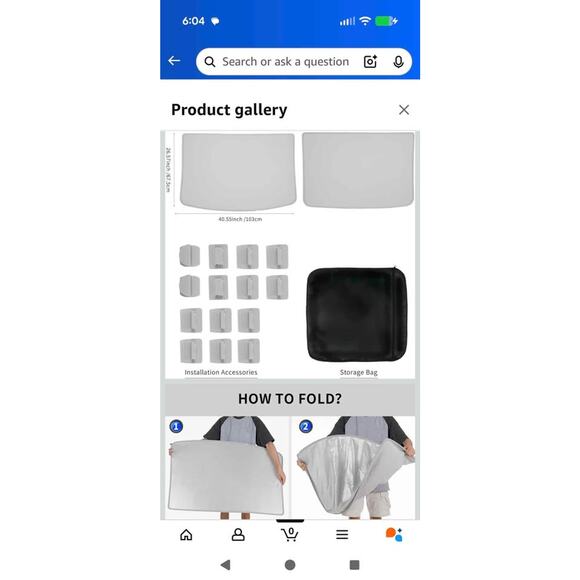 *New* Tesla Model Y Roof Sunshades - Picture 2 of 8